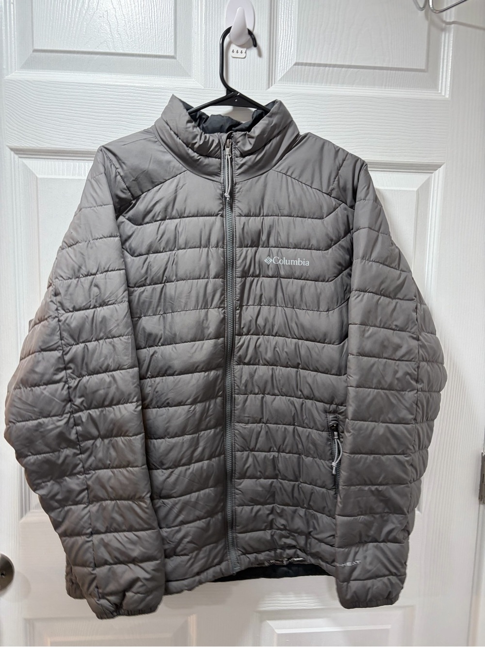 Columbia Omni Heat Puffer Jacket Gray M